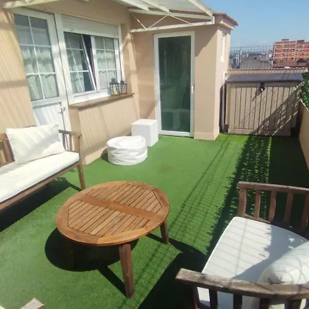 Atico 4 Personas Con Terraza Y Vistas شقة *